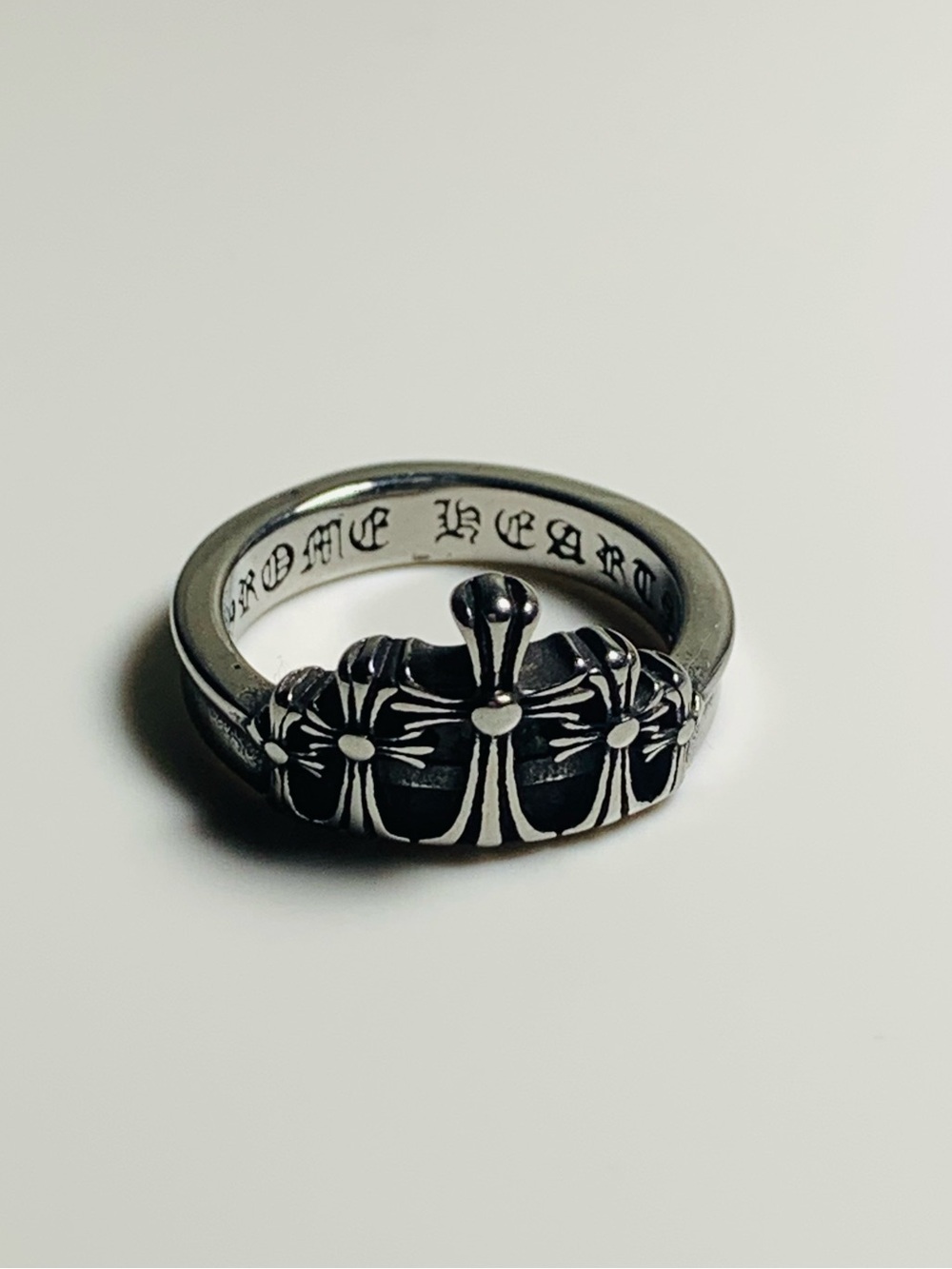 Chrome Hearts 2016 Rising Crosses Ring Size 9-10 (Unisex)
